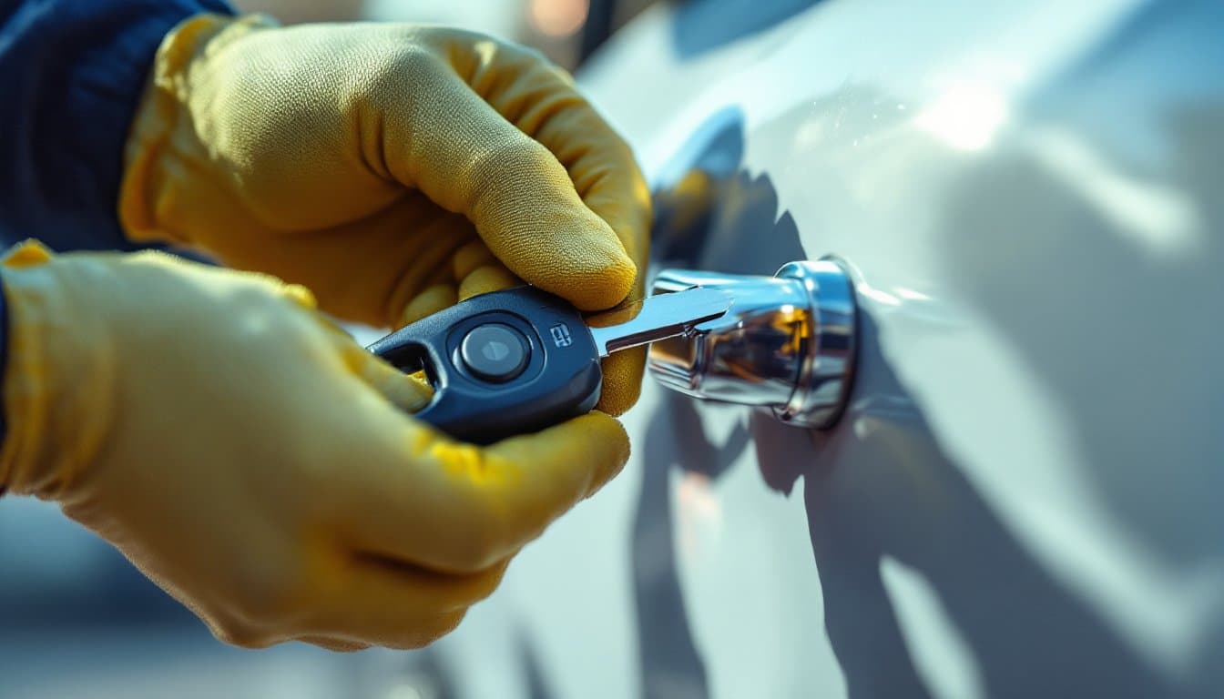automotive locksmith illustrating I'm Locked Out of My Car in Frisco: Mobile Key Service