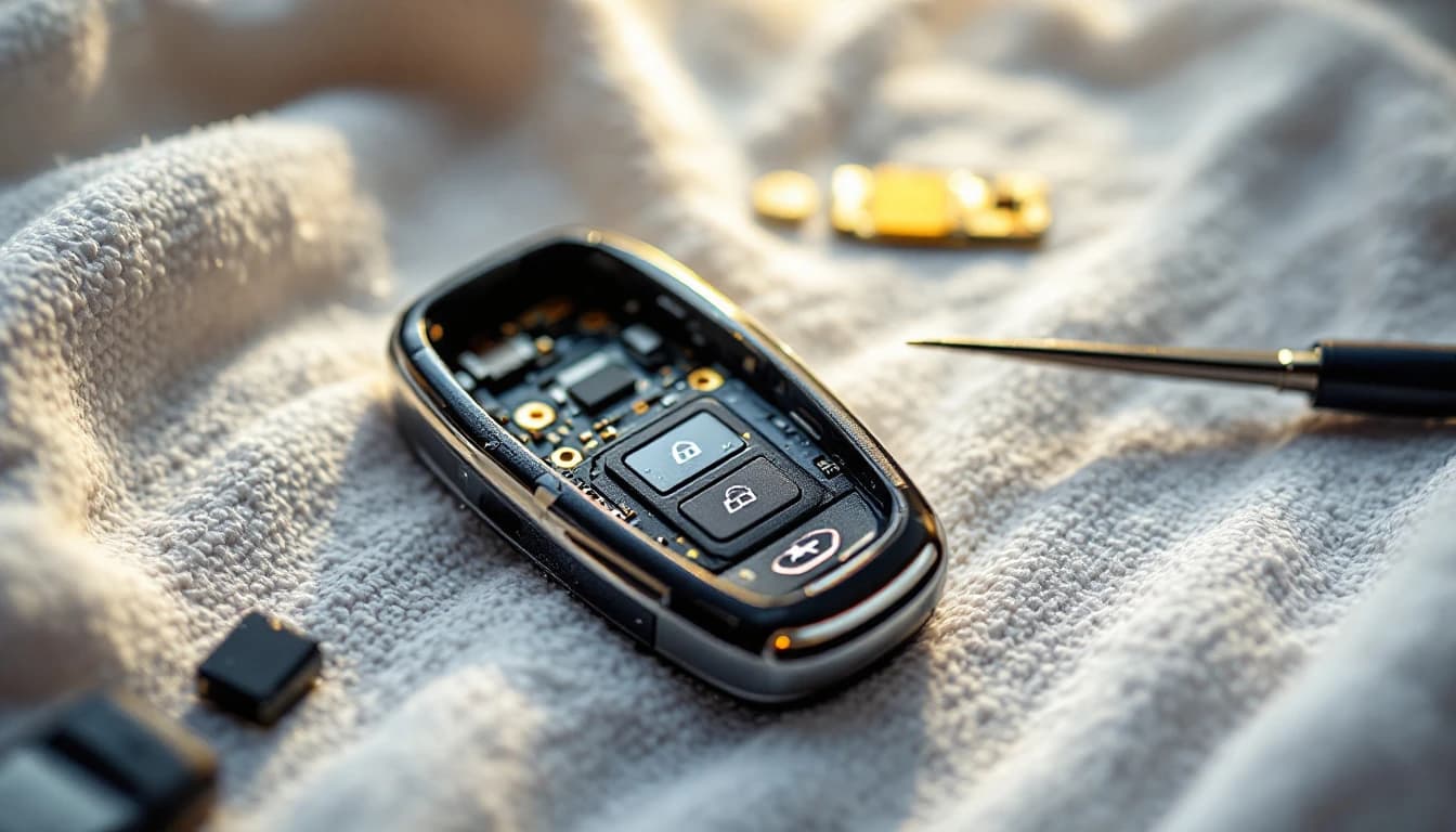 Water-Damaged Key Fob for a Luxury Car in Frisco, TX: What to Do