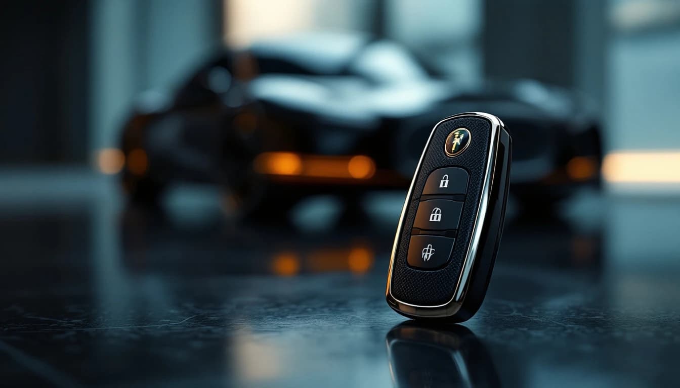 Mobile automotive locksmith programming a Maserati smart key fob in Frisco, Texas